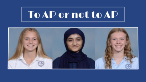 Several freshmen are taking AP Human Geography as they enter upper school. 