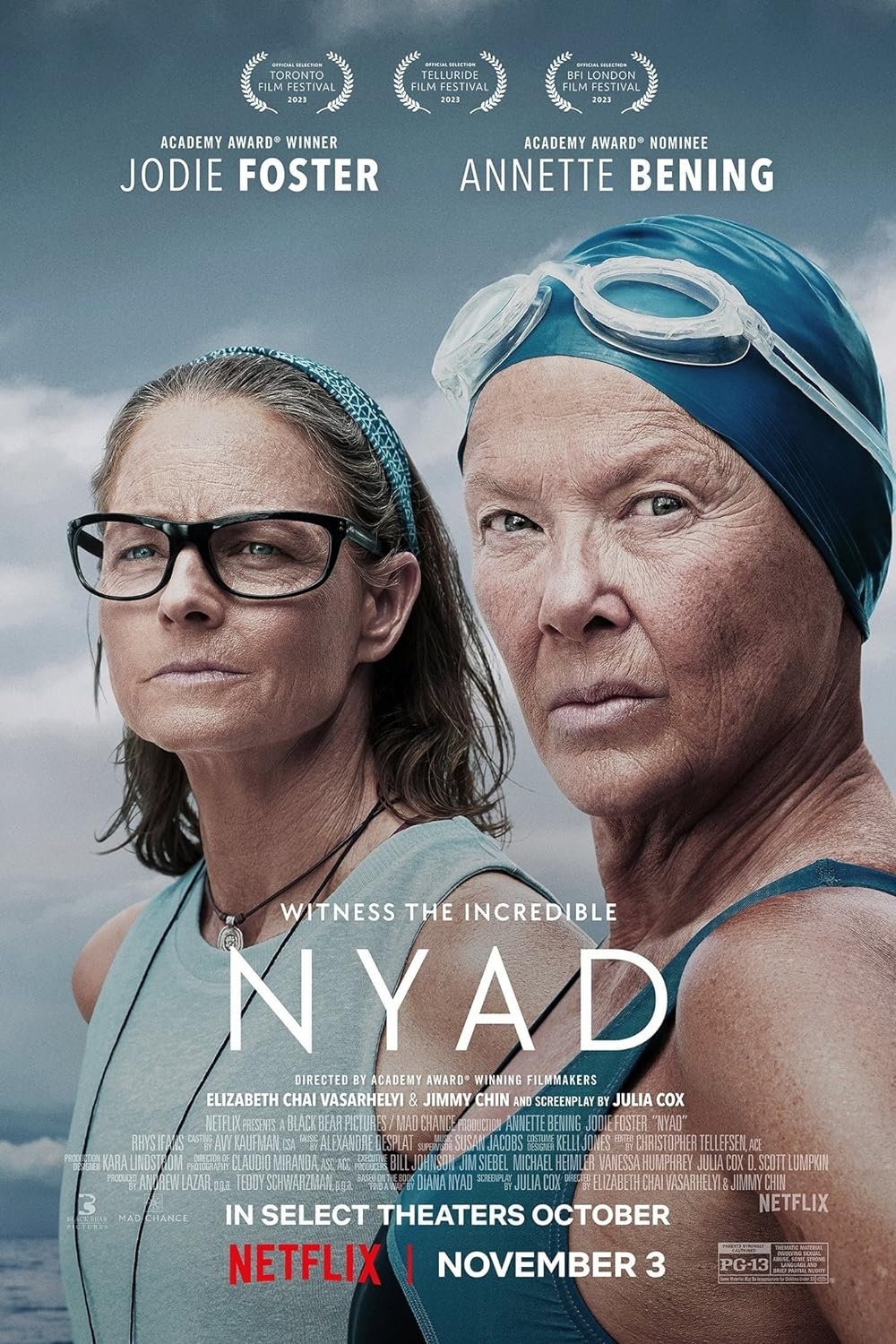 Jodie Foster in “Nyad”