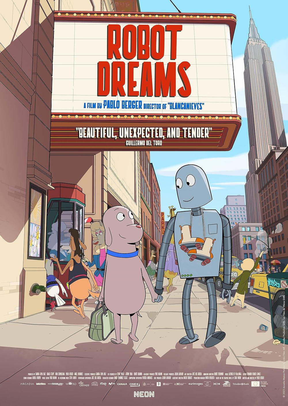 “Robot Dreams” by Pablo Berger, Ibon Cormenzana, Ignasi Estapé and Sandra Tapia Díaz