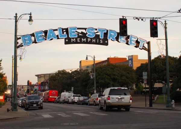 Beale Street, a popular Memphis attraction, is located in Downtown Memphis. 