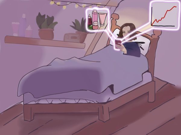 A girl sits on her bed, contemplating the choice between expensive products and increased stress. But maybe the trade-off isn't necessary.